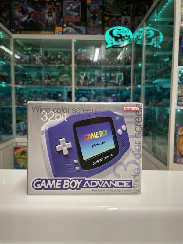 Nintendo Game Boy Advance VIOLA Nintendo Console + giochi - immagine 3