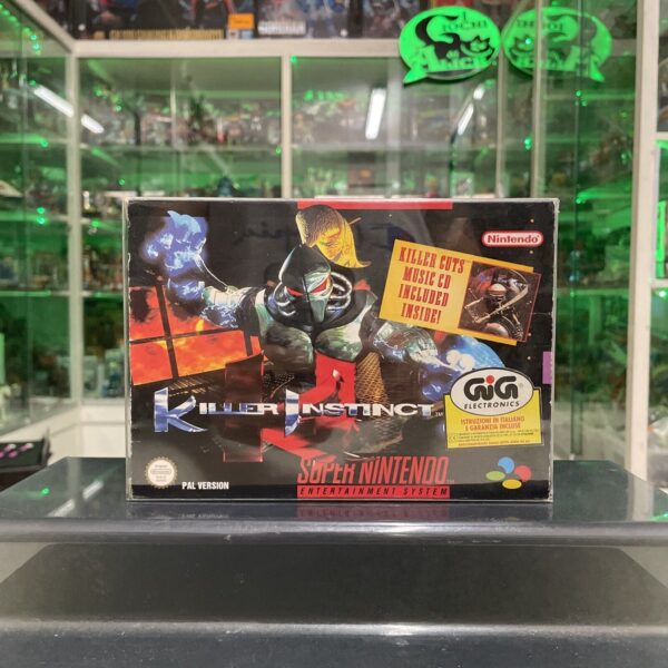 Nintendo KILLER INSTINCT PAL GIG ITA SUPER NINTENDO SNES  Completo cd sigillato