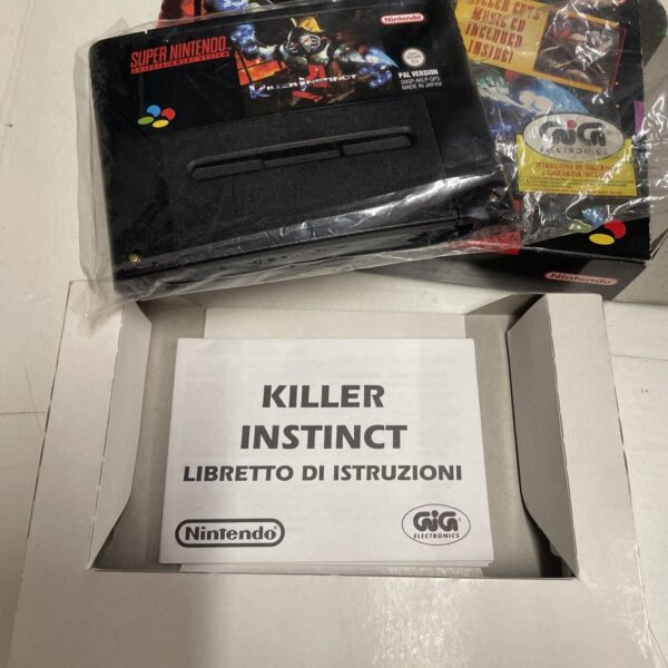 Nintendo KILLER INSTINCT PAL GIG ITA SUPER NINTENDO SNES  Completo cd sigillato - immagine 10