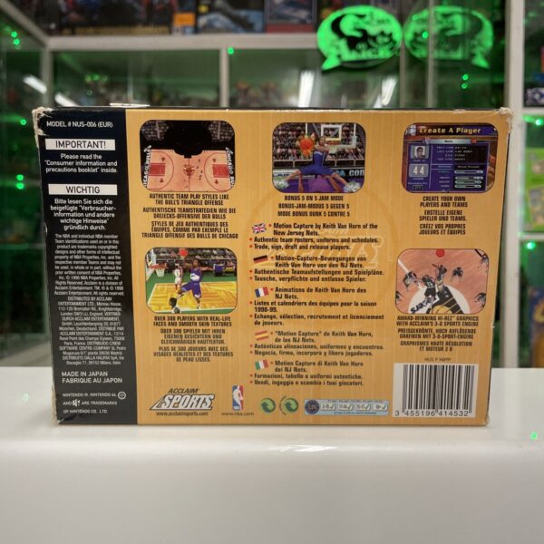 Nintendo - NBA JAM 99  - Nintendo 64 N64 - PAL Euro - immagine 6