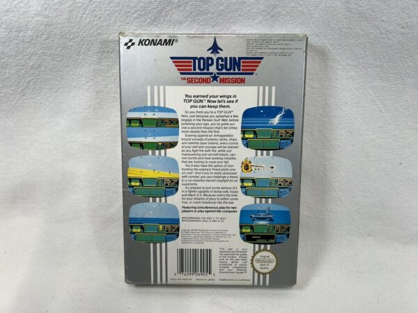 Nintendo Nes Videogioco - Top Gun The Second Mission Pal A ENG - immagine 8