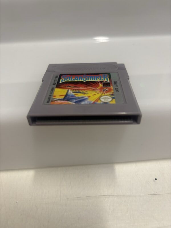Nintendo SOLAR STRIKER Game Boy MATTEL Pal ita RARE - immagine 11