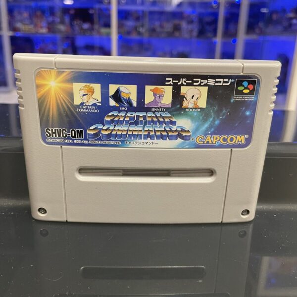 Nintendo  Snes SFC Super Famicom Nintendo Captain Commando CAPCOM NTSC-Jap