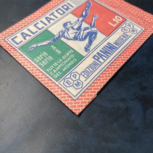 PANINI Bustina figurine CALCIATORI 1965 - 1966 Sigillata piena NUOVA DA EDICOLA - immagine 6