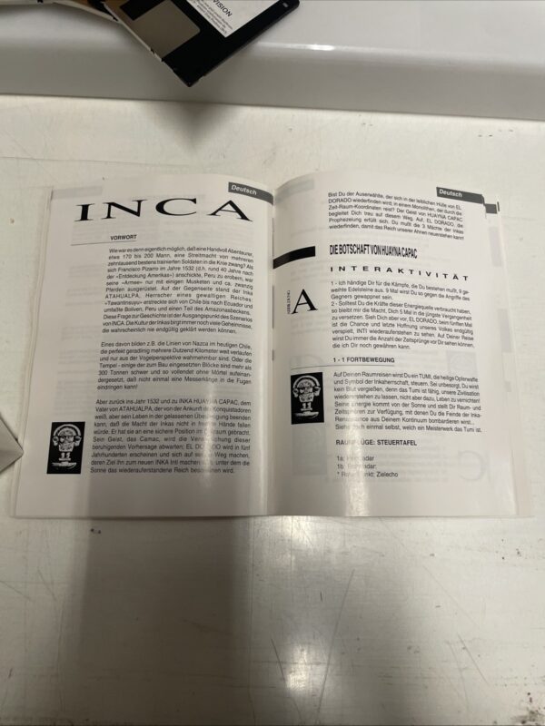 PC Inca IBM big box coktel vision dos Windows retrogame floppy - immagine 11
