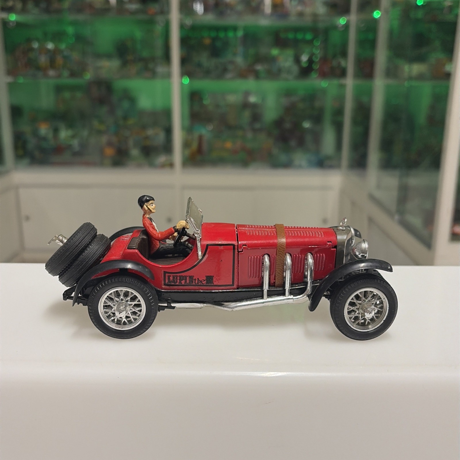 POPY PB-62 Lupin III Terzo Mercedes Benz SSK 1927 Vintage Giacca Rossa - immagine 11