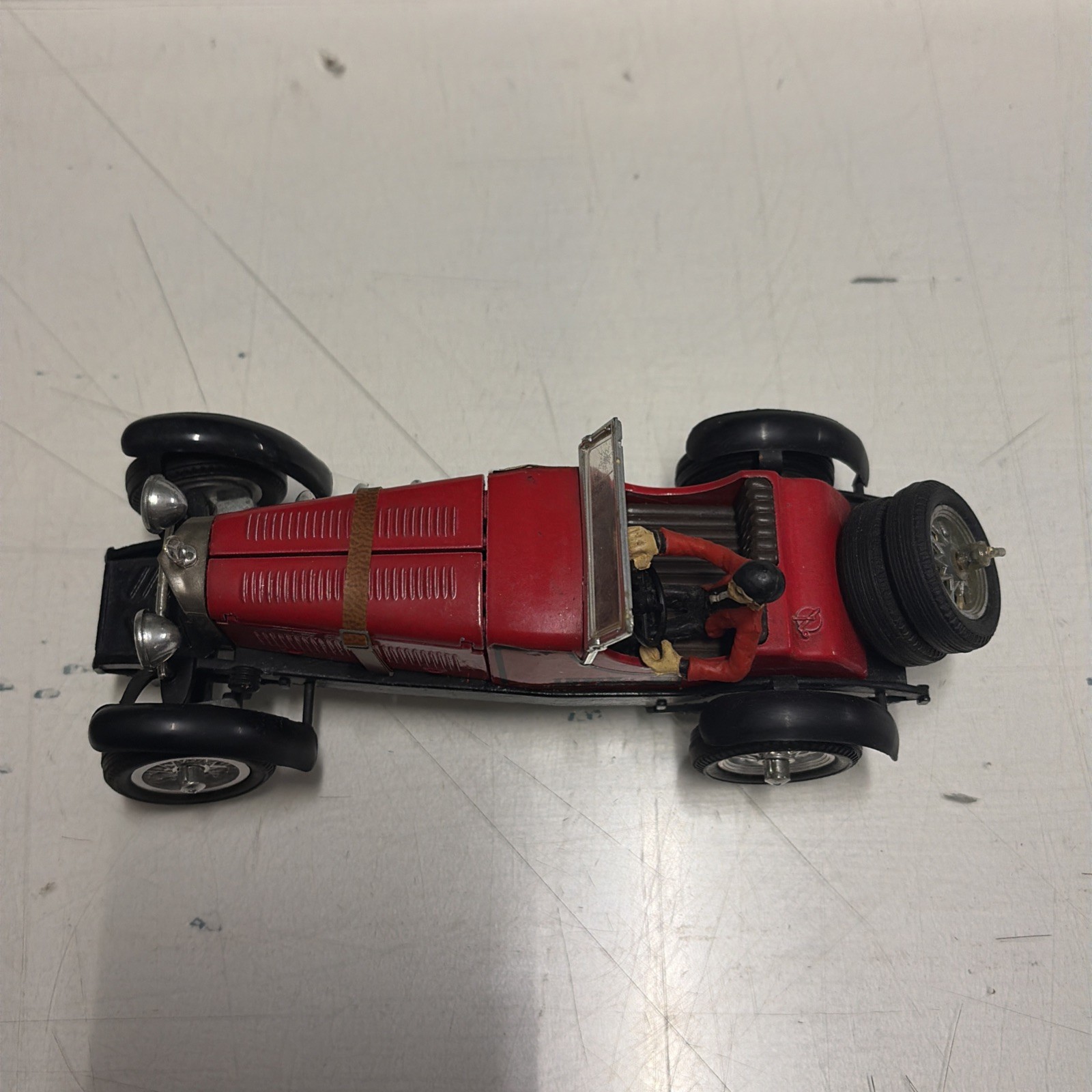 POPY PB-62 Lupin III Terzo Mercedes Benz SSK 1927 Vintage Giacca Rossa - immagine 13