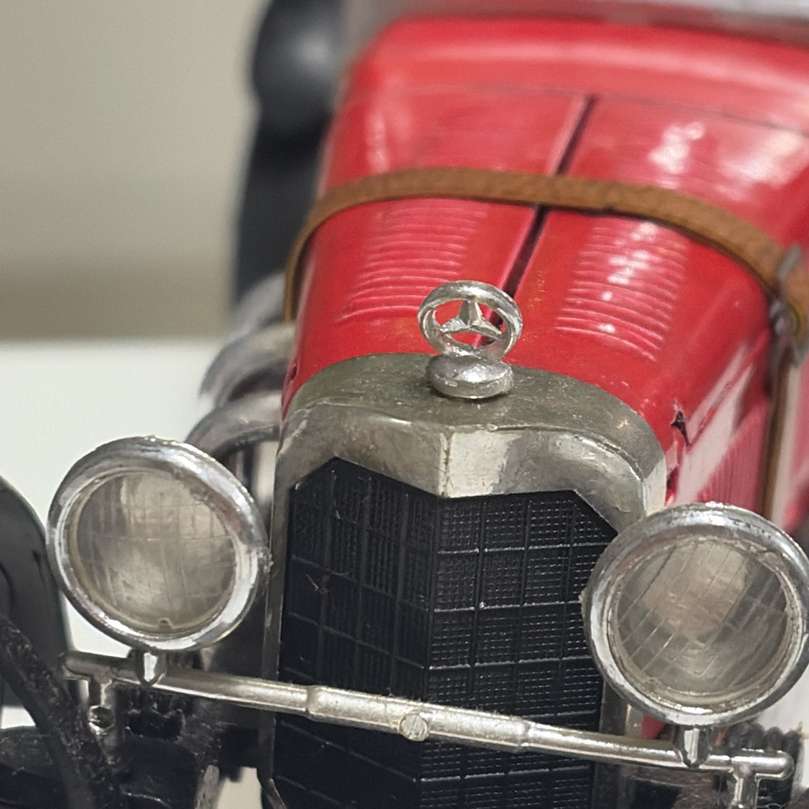 POPY PB-62 Lupin III Terzo Mercedes Benz SSK 1927 Vintage Giacca Rossa - immagine 4