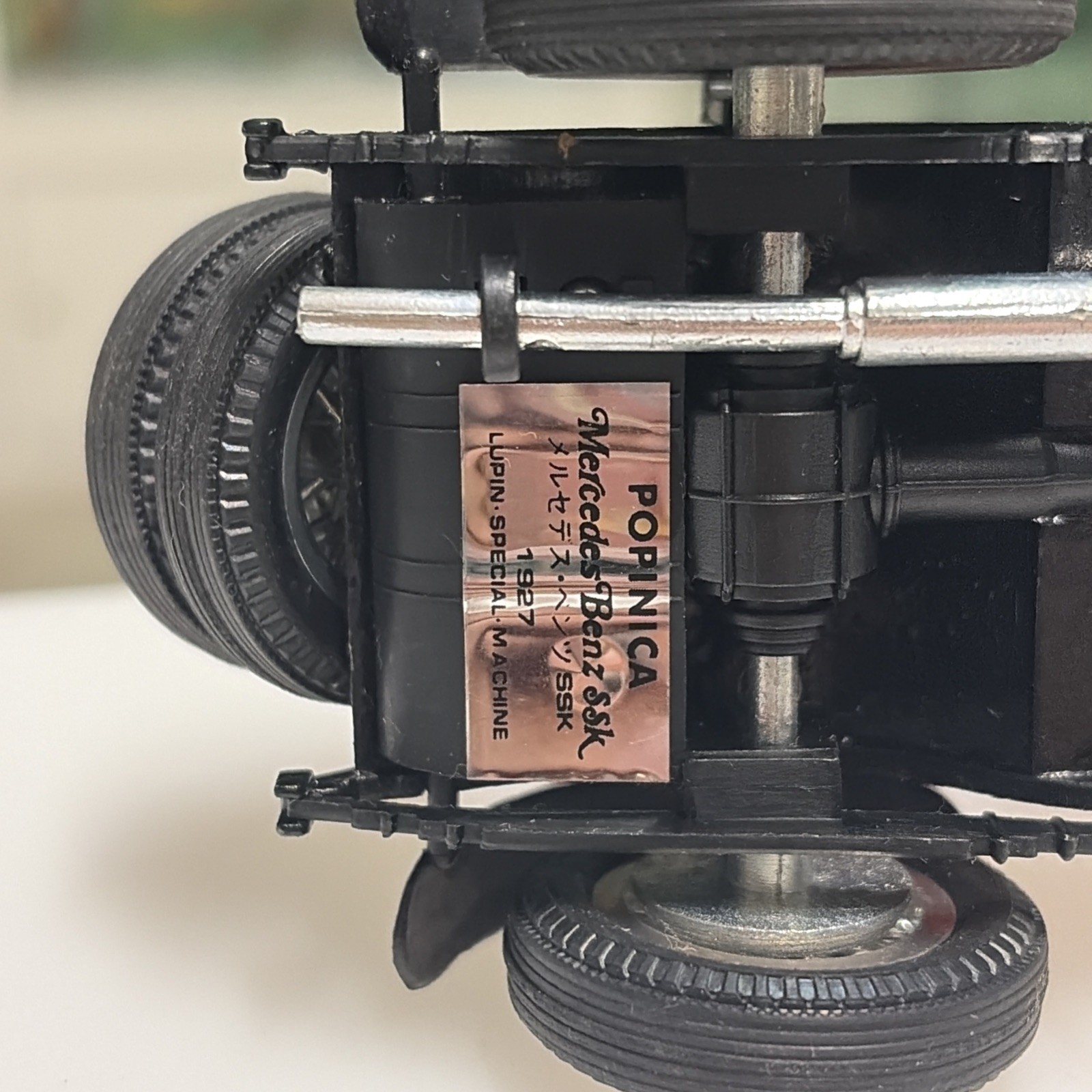 POPY PB-62 Lupin III Terzo Mercedes Benz SSK 1927 Vintage Giacca Rossa - immagine 8