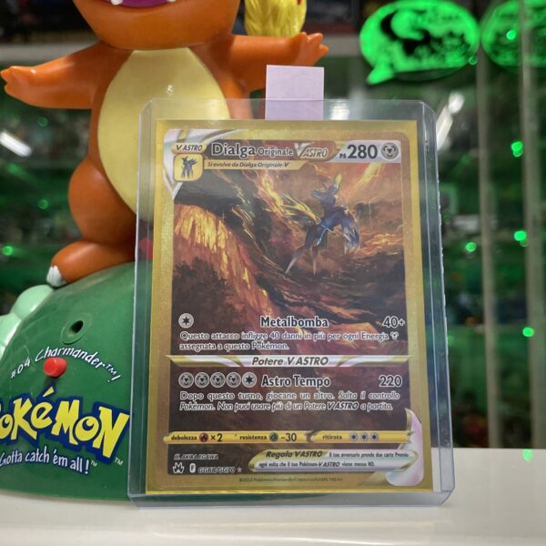 Pokemon DIALGA Originale V Astro # GG 58 Crown Zenith Rara Secret ITA - NM - tcg