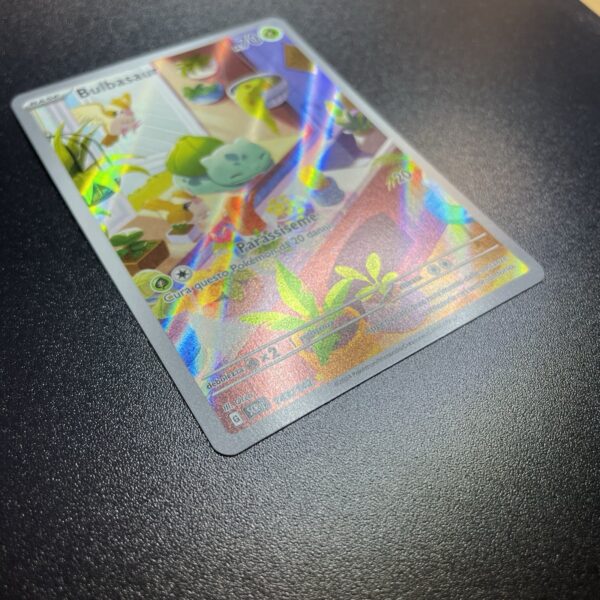 Pokemon Nintendo  BULBASAUR 143 Stellar Crow Illustrator ITA - NM - tcg - immagine 5