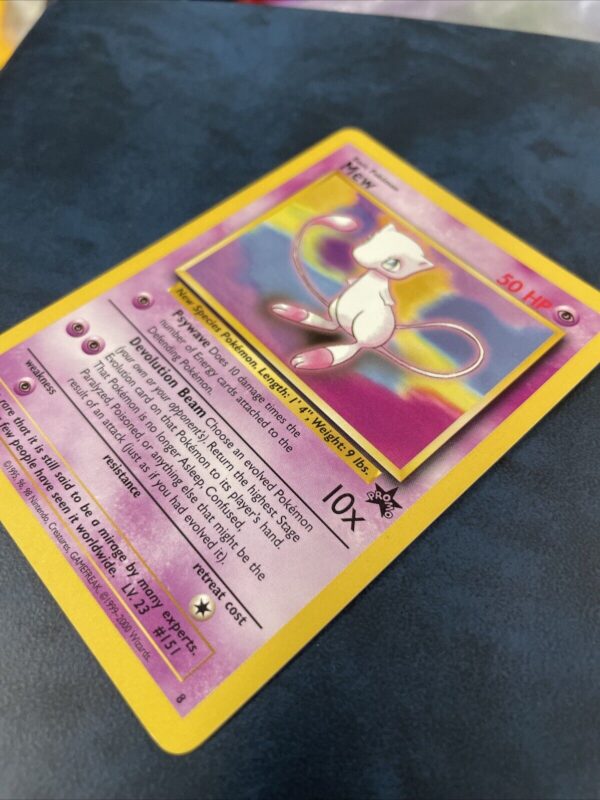 Pokemon Nintendo Black Star Promo Mew 8  EX Eng Pokémon - immagine 5