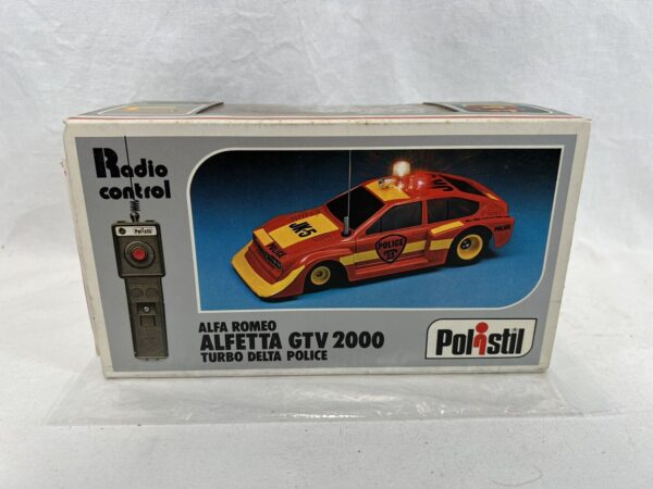 Polistil Alfa Romeo Allerta Fata 2000 Turbo Delta Police Radio Control New - immagine 6