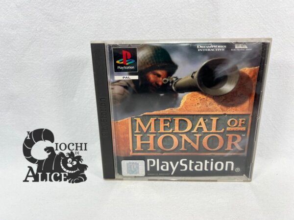 Ps1 Videogioco - Medal Of Honor - Pal Ita Rara Versione Black Label