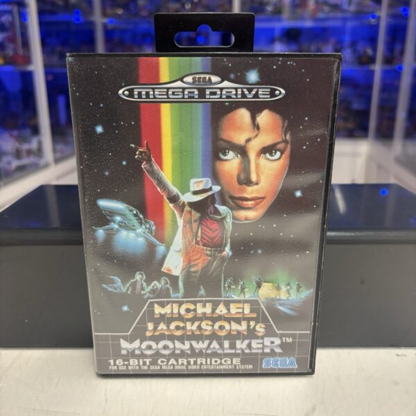 SEGA Michael Jackson's Moonwalker MEGA DRIVE Pal NO MANUALE