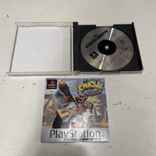 SONY PS1 CRASH BANDICOOT 3 WARPED Sony Playstation PAL ita Platinum - immagine 8