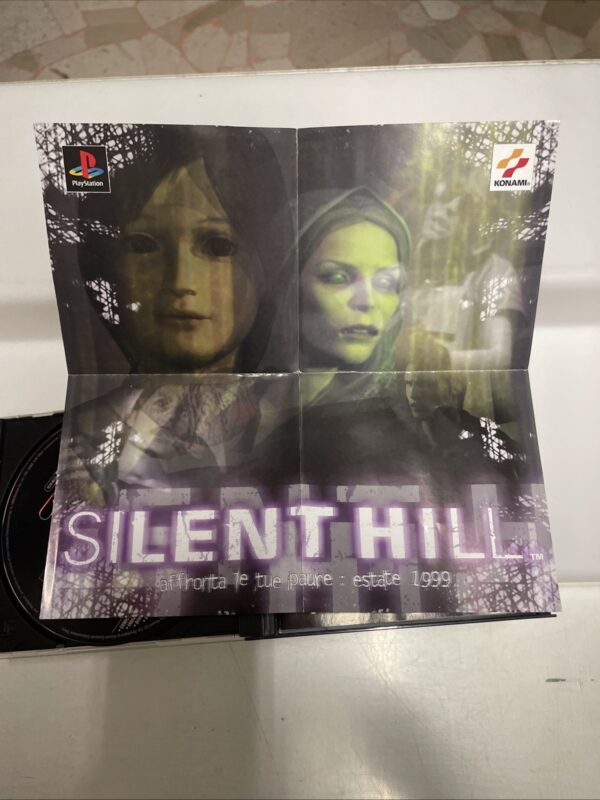 SONY PS1 Metal Gear Solid + Demo SILENT HILL Playstation PAL ita RARO - immagine 12