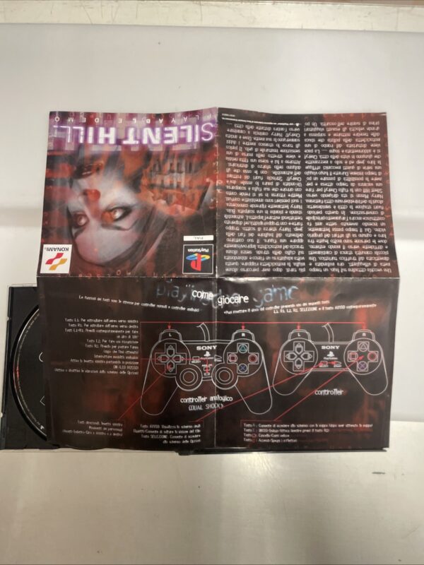 SONY PS1 Metal Gear Solid + Demo SILENT HILL Playstation PAL ita RARO - immagine 13