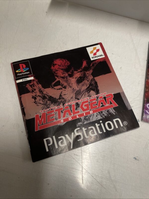 SONY PS1 Metal Gear Solid + Demo SILENT HILL Playstation PAL ita RARO - immagine 10