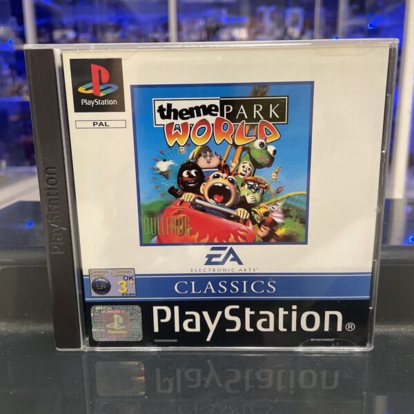 SONY Ps1 EA Theme Park World Sony Playstation Classics Pal