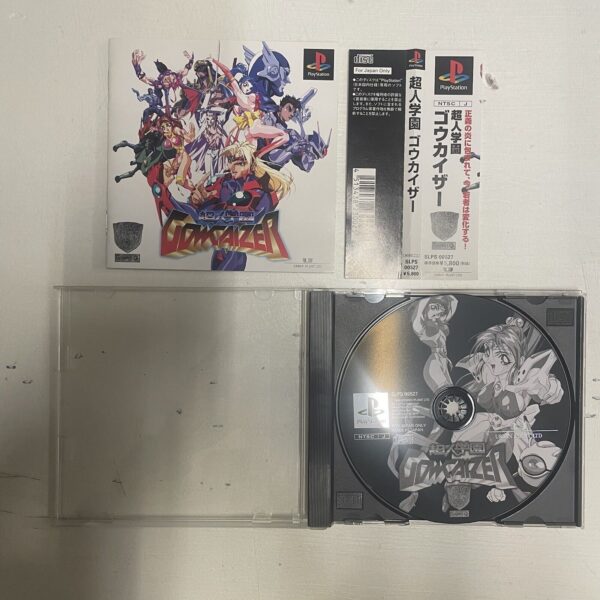 SONY Ps1 Voltage Fighter Gowcaiser Playstation Ntsc-JAP Slps 000527 RARO - immagine 6
