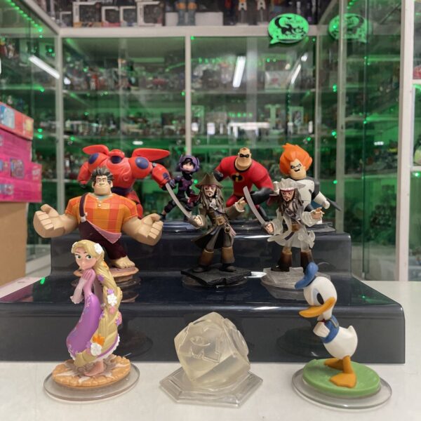 SONY Ps3 Disney Infinity lotto gli impossibili paperino raperonzolo