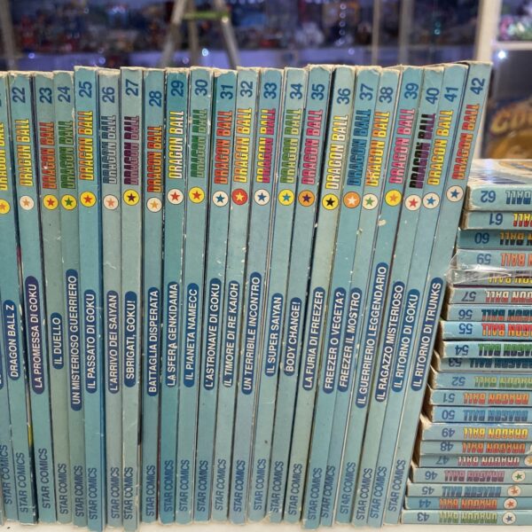 STAR COMICS - Dragon Ball - Serie Completa Da 1 a 62 costola azzurra Prima serie - immagine 5