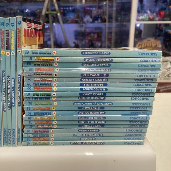 STAR COMICS - Dragon Ball - Serie Completa Da 1 a 62 costola azzurra Prima serie - immagine 6