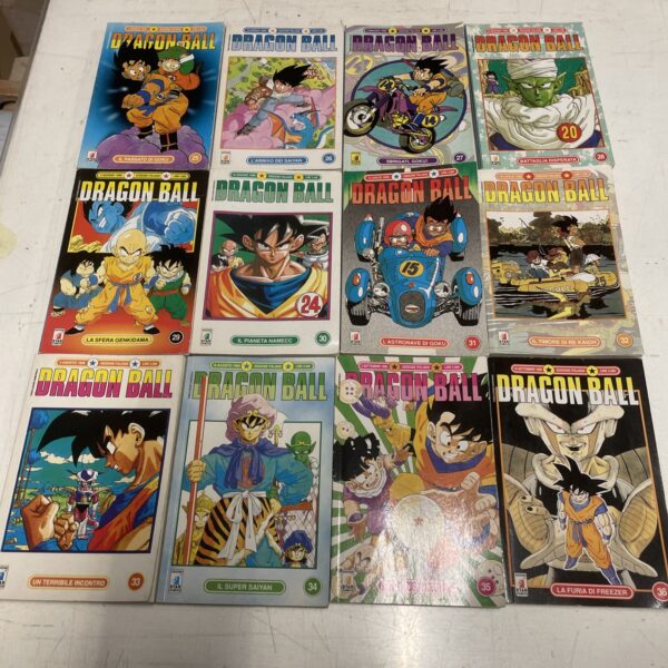 STAR COMICS - Dragon Ball - Serie Completa Da 1 a 62 costola azzurra Prima serie - immagine 9