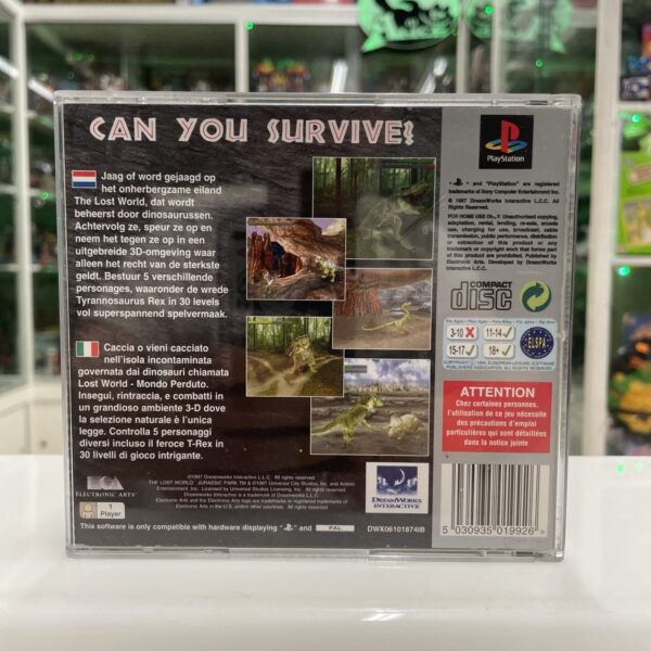 Sony PS1 Playstation 1 - THE LOST WORLD Jurassic Park  -  Platinum PAL ita - immagine 3