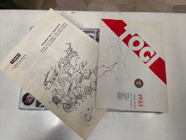 TOGI 1750 ALFA ROMEO 1750 GRAN SPORT A CARBONE SCALA 1-23 NUOVA - immagine 5
