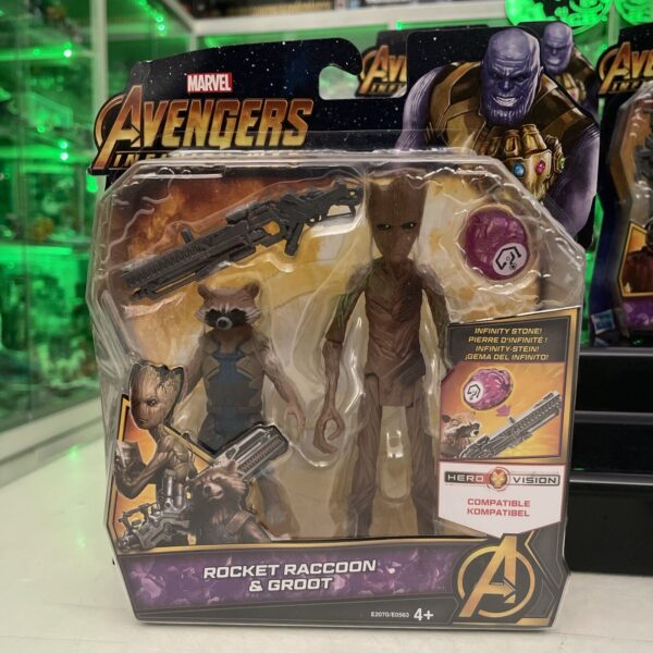 TOY BIZ Marvel Avengers Infinity War Figure Gamora Star Lord Drax Groot 15 cm - immagine 3