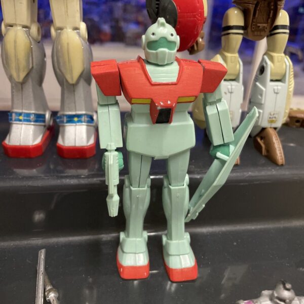 Takatoku Lotto vintage Robot anni 80 Gundam Hulk Orguss Orgoid Voltron Golion - immagine 7