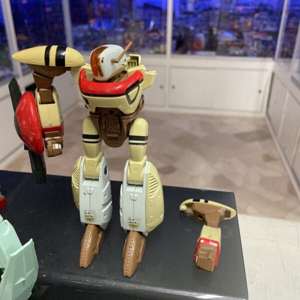 Takatoku Lotto vintage Robot anni 80 Gundam Hulk Orguss Orgoid Voltron Golion - immagine 9