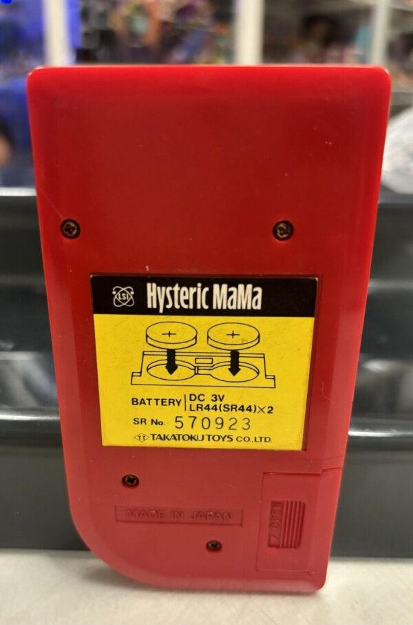Takatoku Toys Hysteric Mama Rare Japan Retro Handheld Console Schiacciapensieri - immagine 3