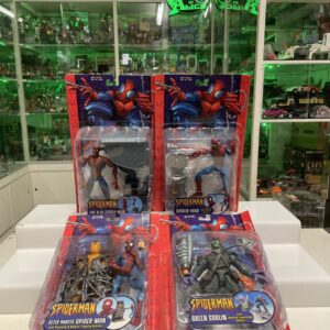 Toy Biz - Marvel Legends Spider-man Classics - Serie Completa 4 Figure Nuovo