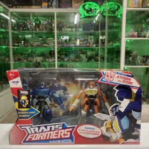 Transformers Hasbro ANIMATED Serie Autobot Jetstorm E Jetfire + Exclusive Comic