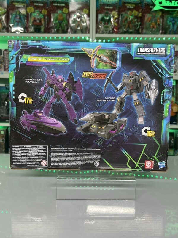 Transformers Legacy Evolution Rise of Tyranny Miner Megatron Senator Ratbat - immagine 4