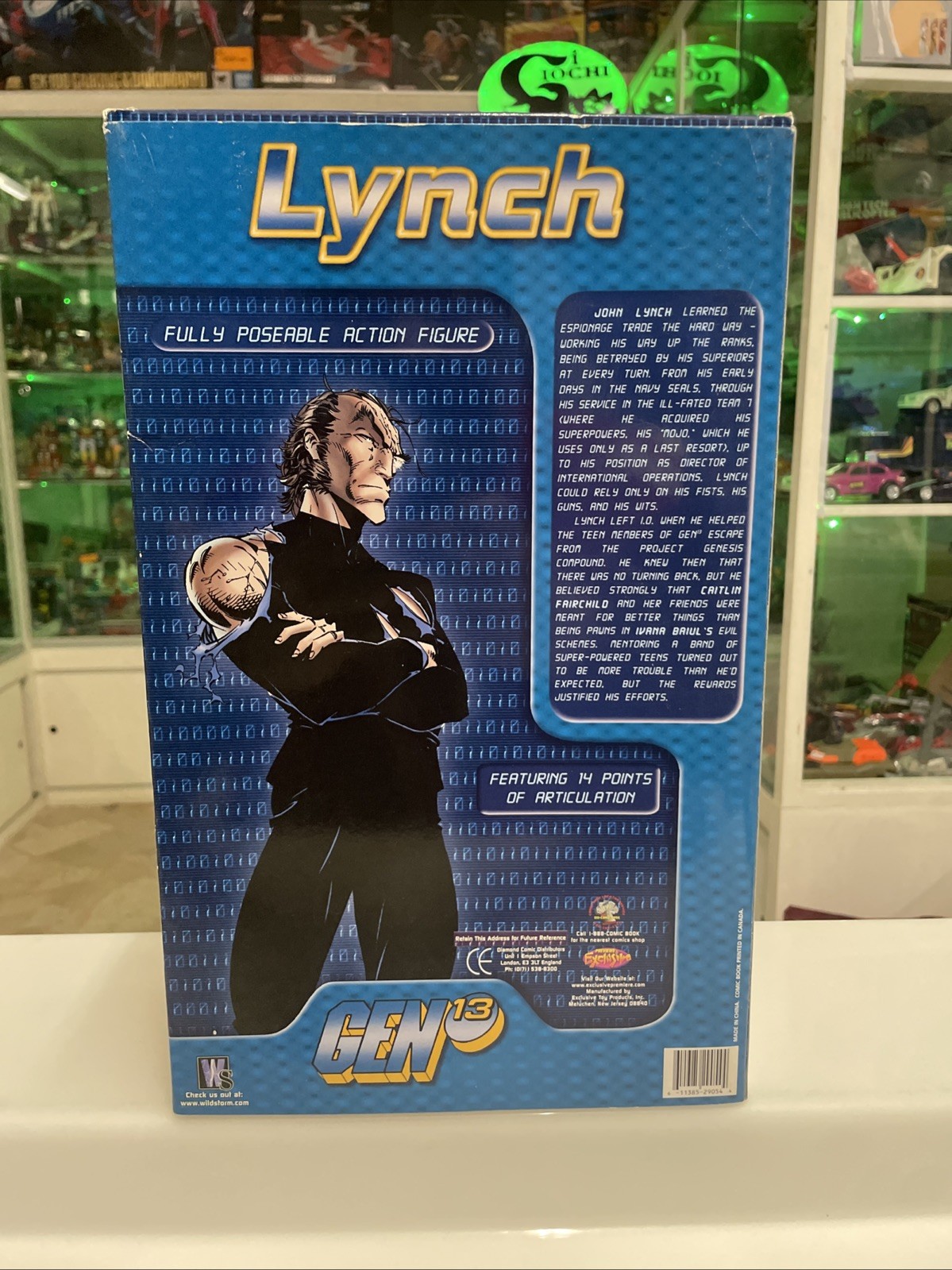 Wildstorm - GEN 13 - Lynch - Action Figure + Chromium Comic Book- Nuovo Sealed - immagine 3