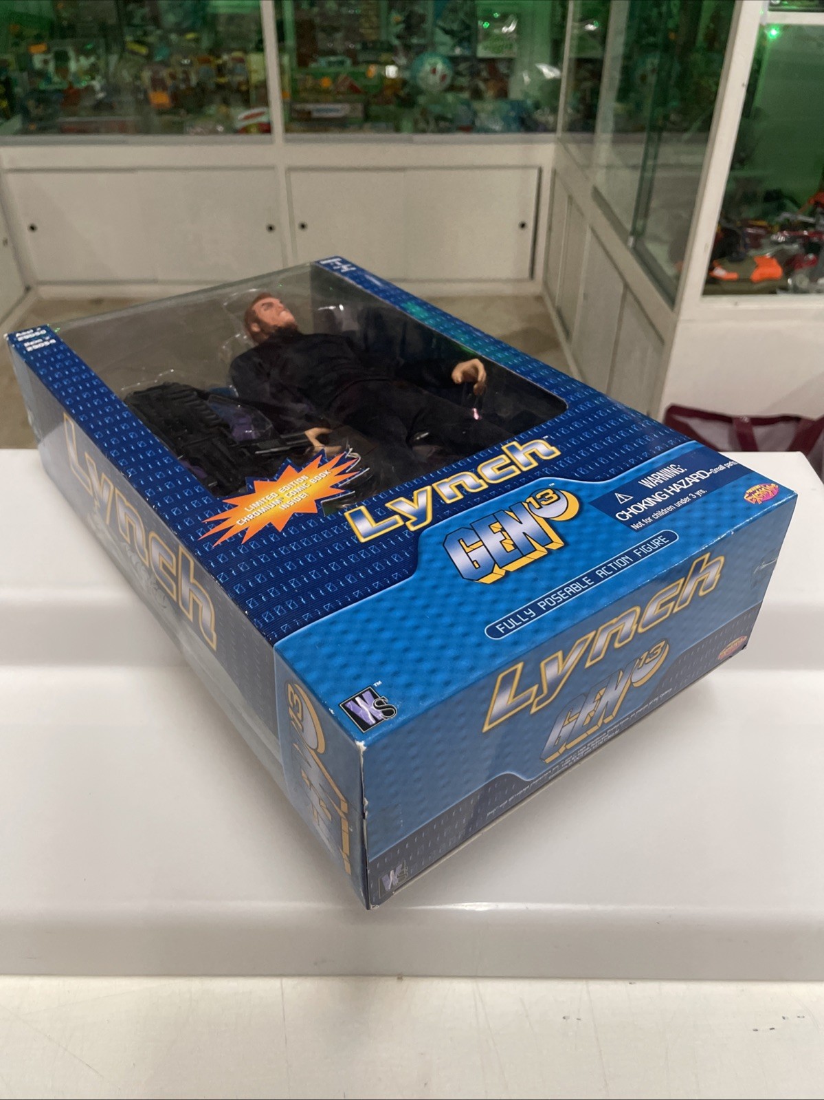 Wildstorm - GEN 13 - Lynch - Action Figure + Chromium Comic Book- Nuovo Sealed - immagine 5