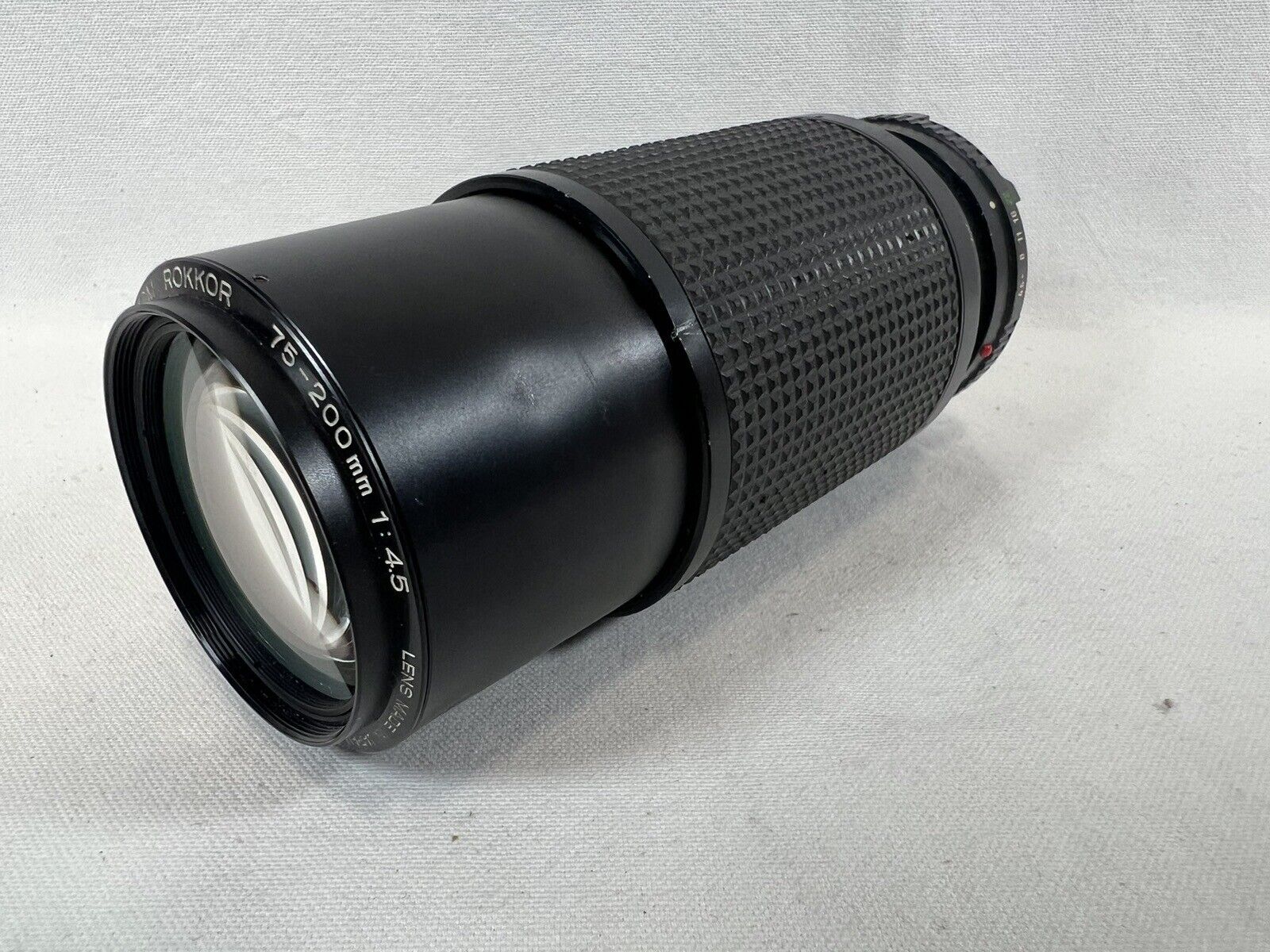 Zoom Minolta Rokkor MD 75-200mm 1:4.5   Ø 55mm - immagine 8