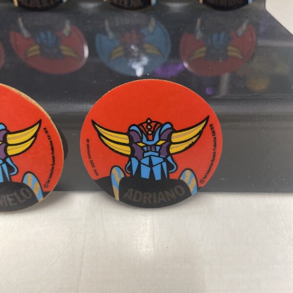 Adesivo sticker vintage GOLDRAKE Grendizer RAI con Nome - immagine 3