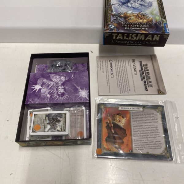 Asmodee TALISMAN - L'avanzata dei Ghiacci ESPANSIONE italiano  - NUOVO Sigillato - immagine 5