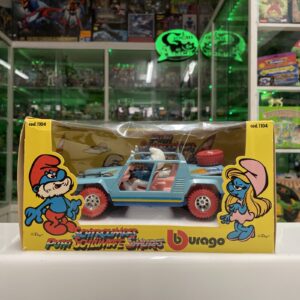 BURAGO - Puffi Schtroumpfs Schlumpfe Smurfs - Jeep Nuova