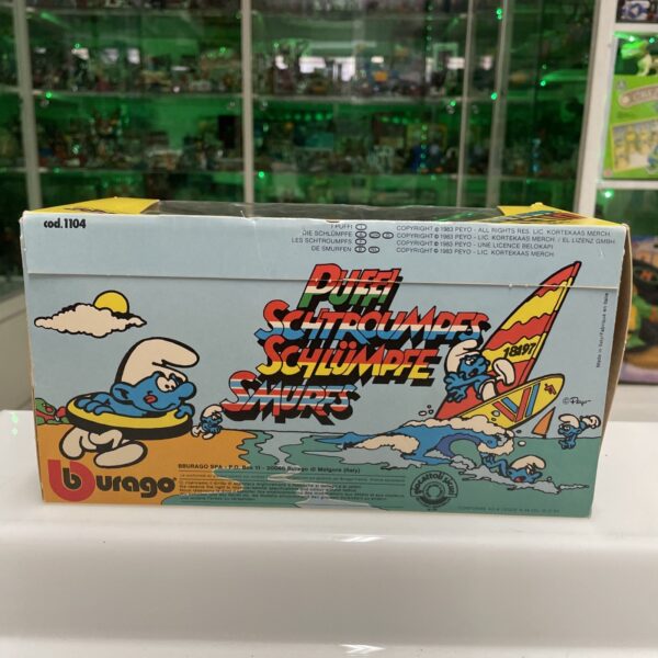 BURAGO - Puffi Schtroumpfs Schlumpfe Smurfs - Jeep Nuova - immagine 5
