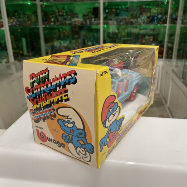 BURAGO - Puffi Schtroumpfs Schlumpfe Smurfs - Jeep Nuova - immagine 7