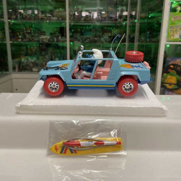 BURAGO - Puffi Schtroumpfs Schlumpfe Smurfs - Jeep Nuova - immagine 8