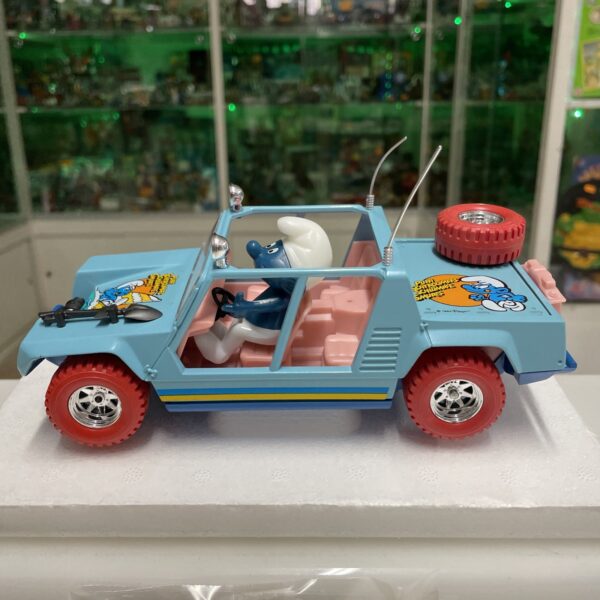 BURAGO - Puffi Schtroumpfs Schlumpfe Smurfs - Jeep Nuova - immagine 10