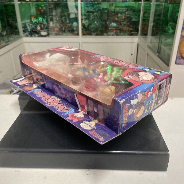 Bandai 1996 Sofubi Vinile Gegege No. Kitaro 5 Figure Set Made in Japan - immagine 4