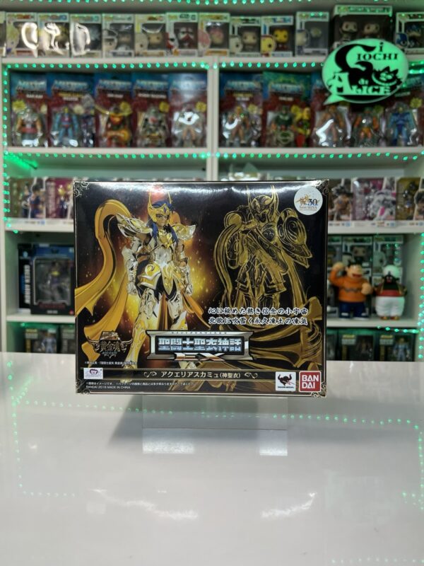 Bandai Myth Cloth EX - Soul Of Gold Aquarius Camus  God Cloth